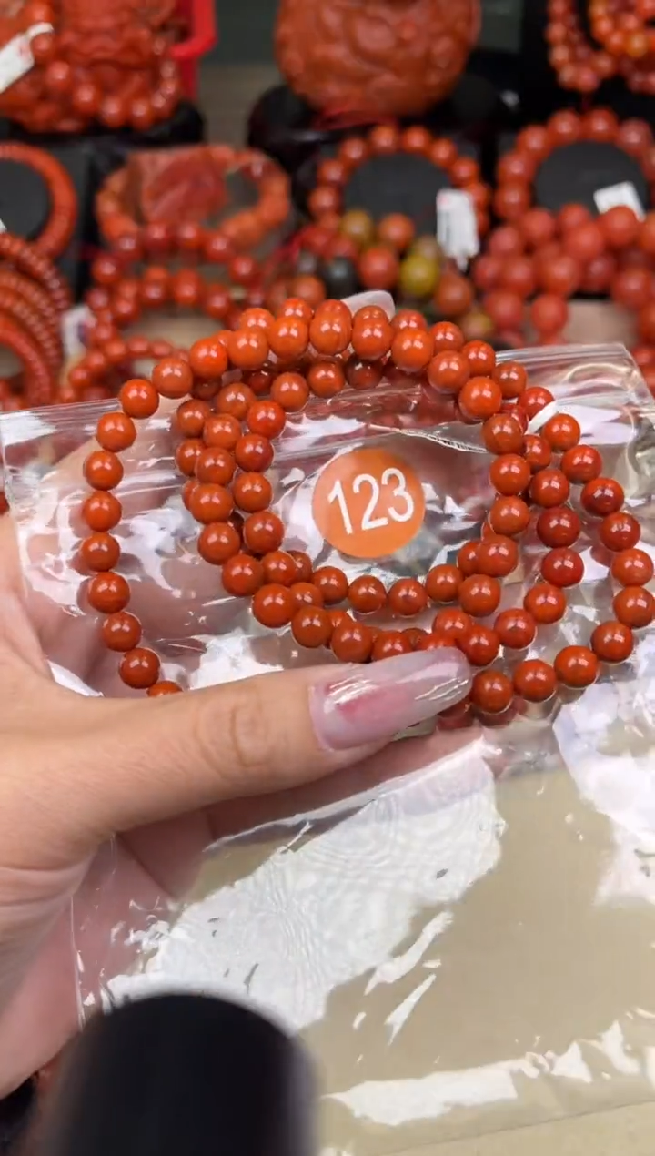 【闪购商品】南红玛瑙珠宝奇石未镶嵌123-7+