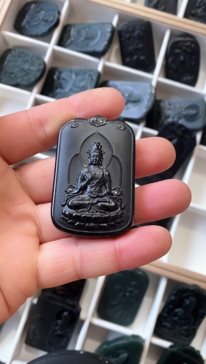 【闪购商品】和田玉吊坠(不含链)未镶嵌观音