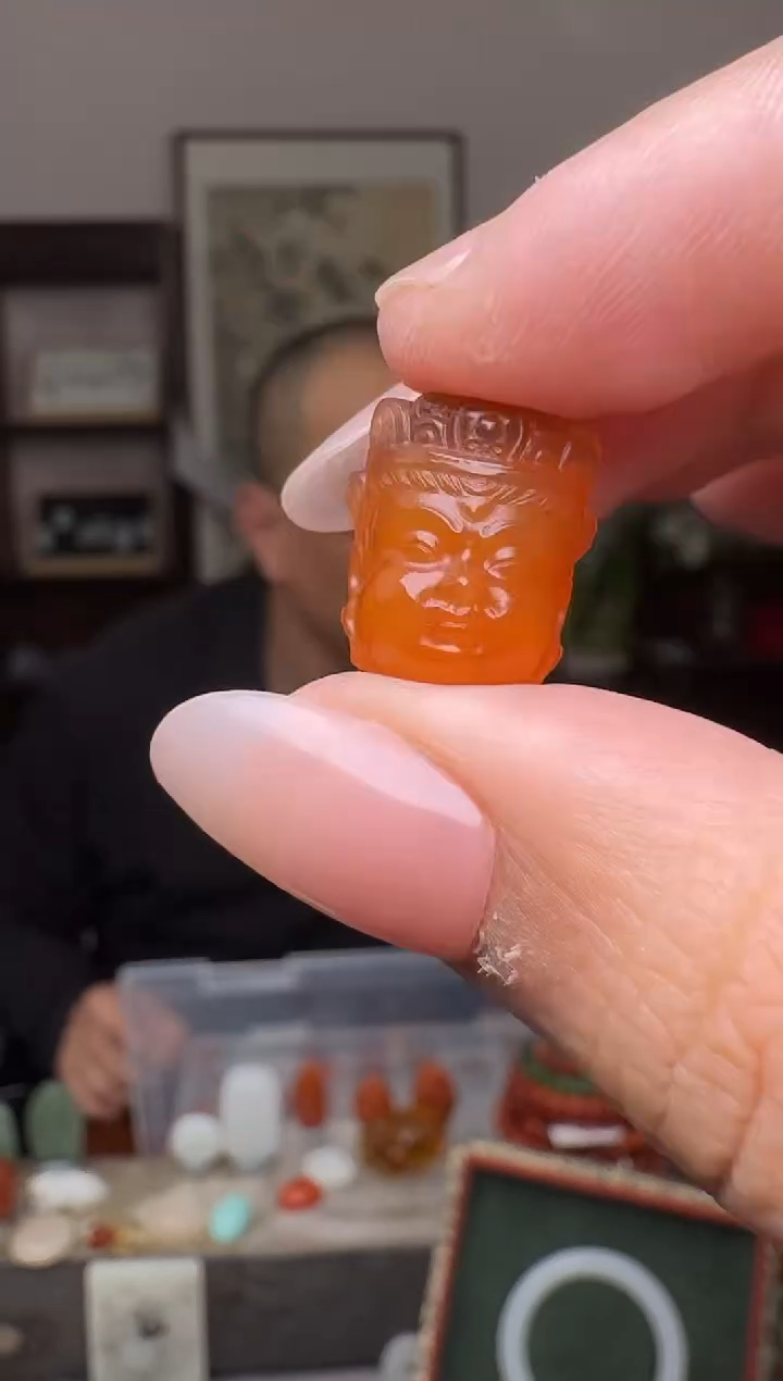 【闪购商品】南红玛瑙挂件未镶嵌5216