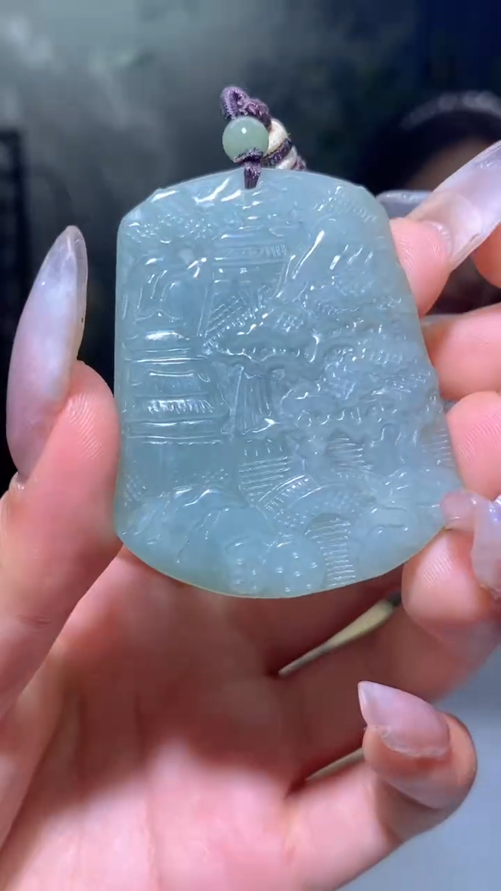 翡翠未镶嵌颈饰多样性发货其一