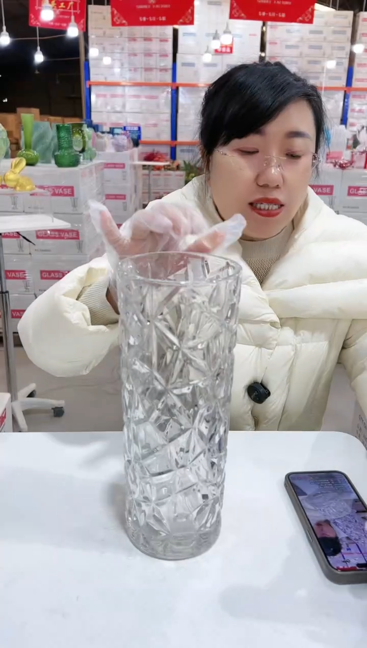 【闪购商品】琉璃30冰纹直筒