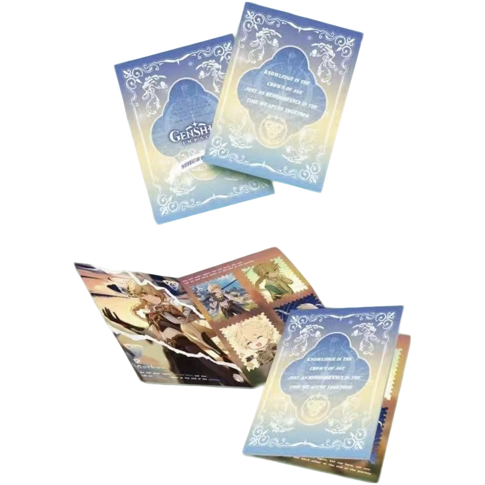 【宠粉浮浮】时光文创 原神-心跳的密语 邮票集盲盒-国卡二创-代拆Q