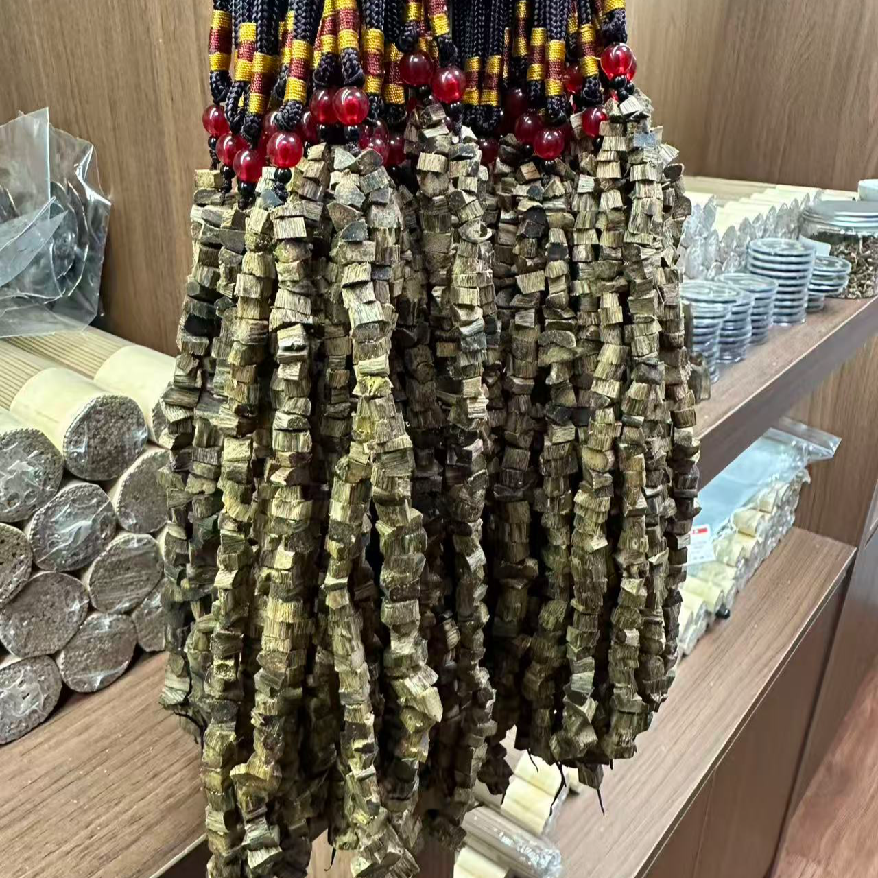 沉香沉香九九沉奇楠手机车挂件甜凉蜜香纯手工制作天然无添加