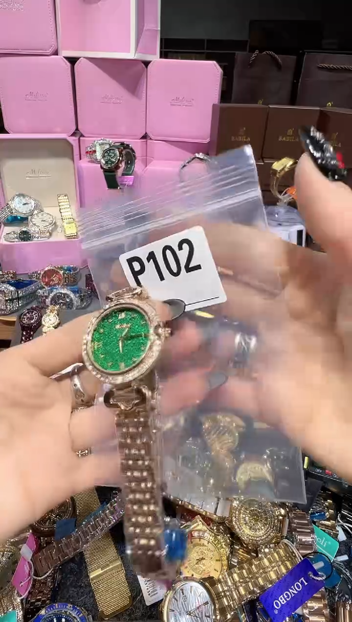 石英机芯不锈钢不锈钢直播定闪专用