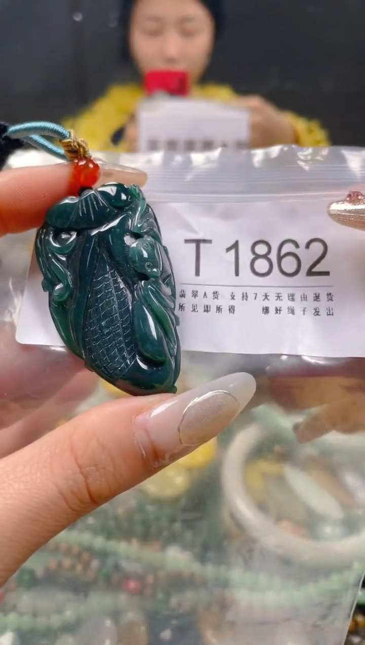 【闪购商品】翡翠颈饰未镶嵌/T/翡翠A货一图一物