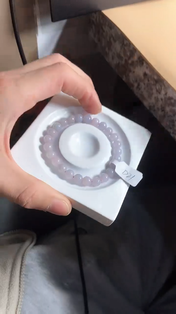 【闪购商品】翡翠手串未镶嵌天然翡翠A货手串D21