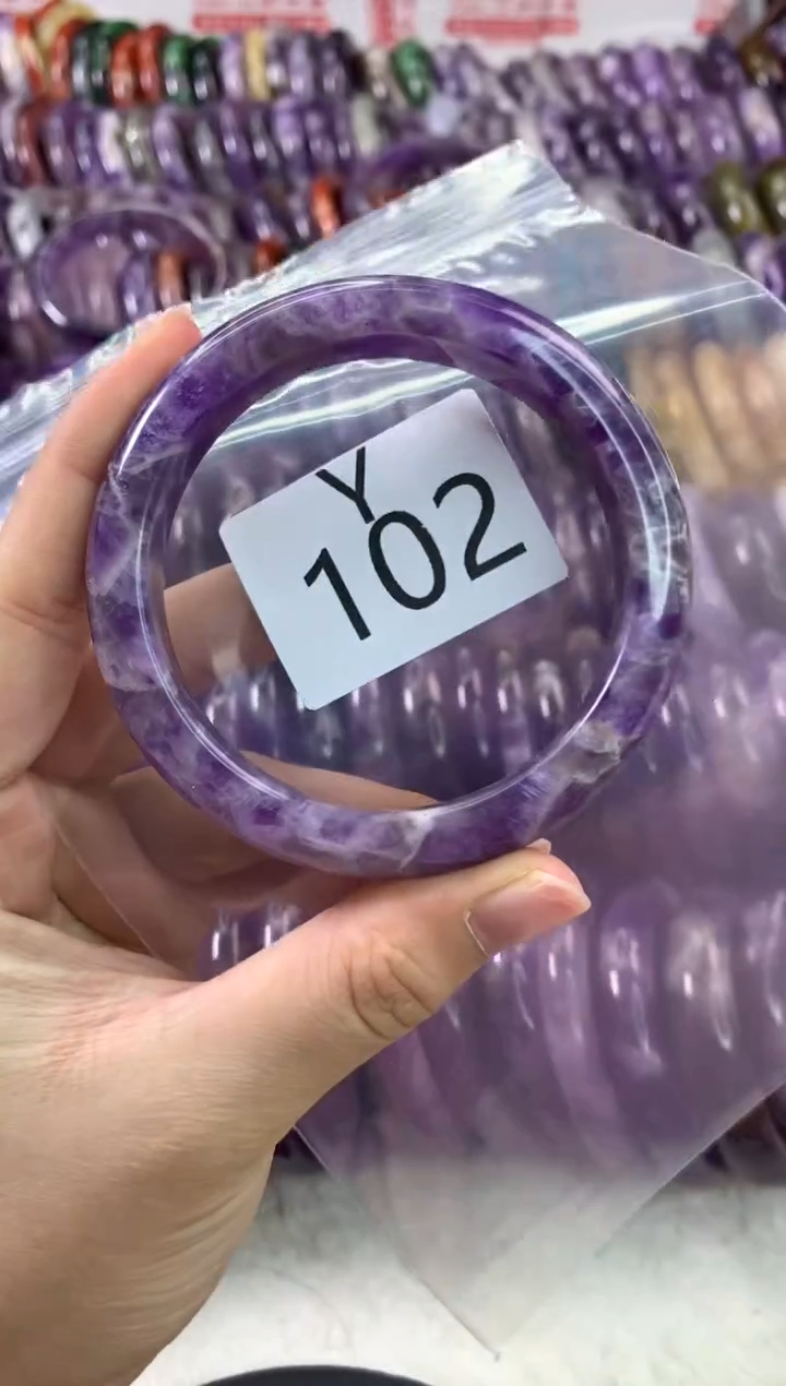 【闪购商品】水晶水晶手镯Y未镶嵌102-58