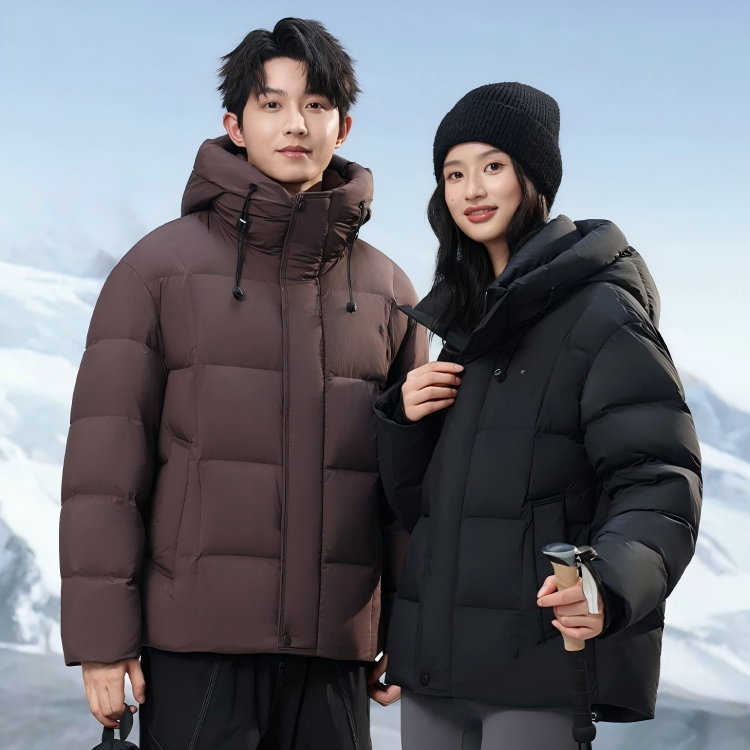 【丽公主专属】鸭宝宝面包泡芙羽绒服90绒加厚外套YA5019Y810X18