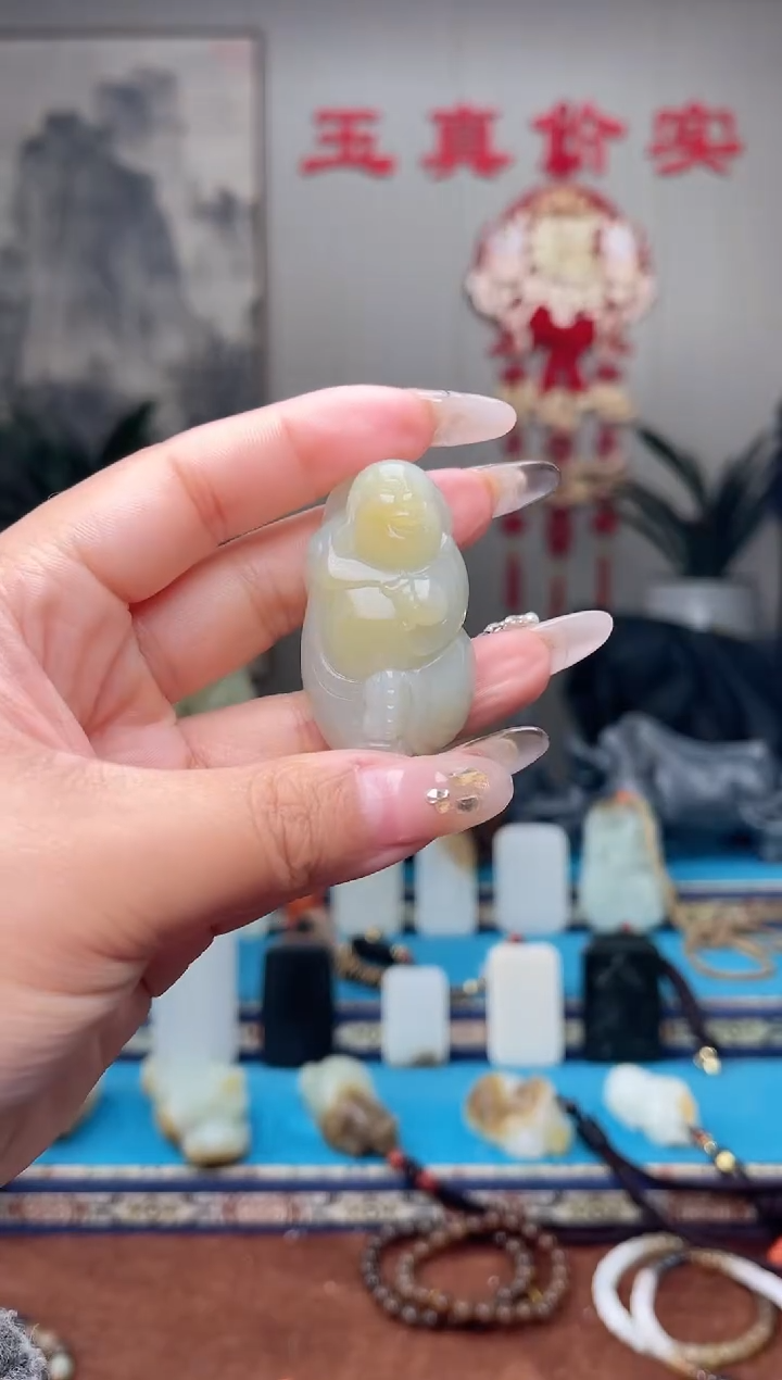 【闪购商品】和田玉挂件未镶嵌1