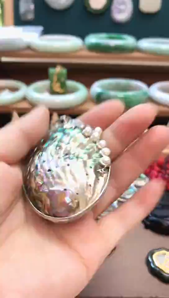 合金贝壳贝壳吊坠