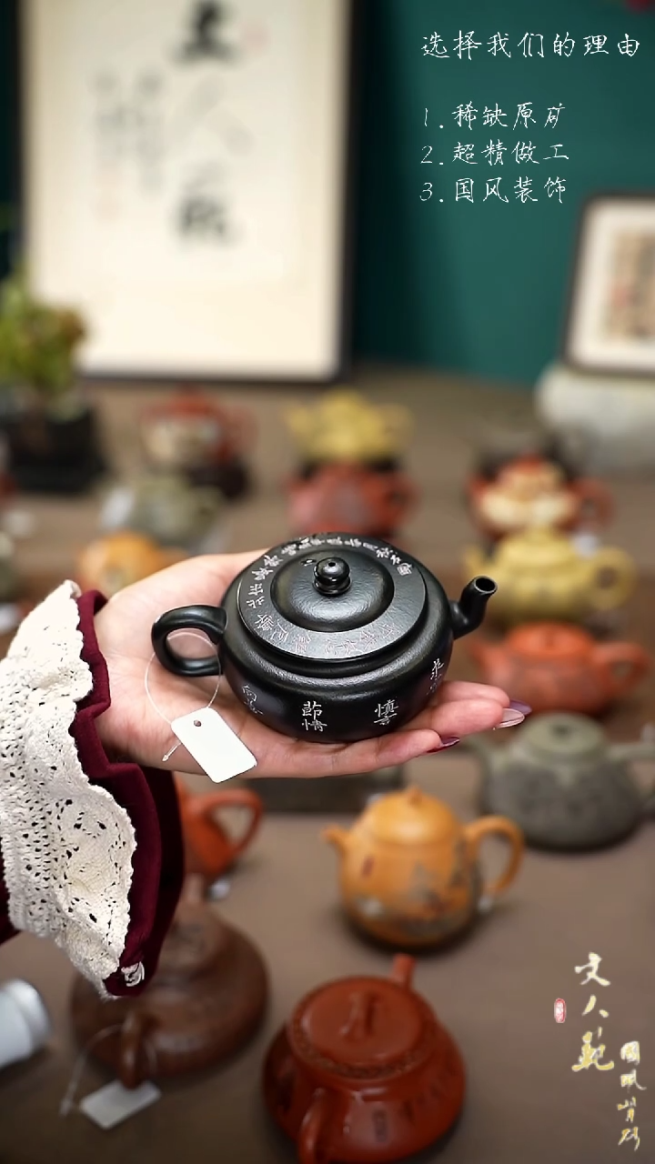 【闪购商品】紫砂茶壶解厄学旭帽