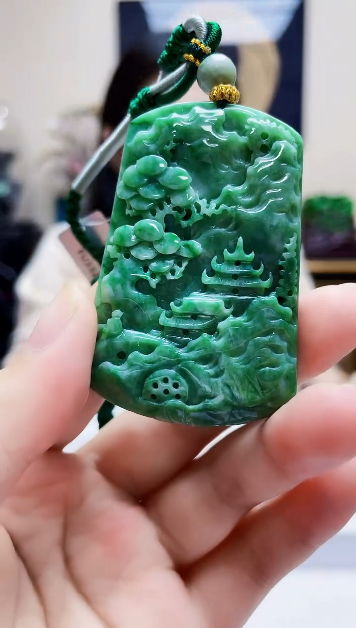 未镶嵌定制翡翠吊坠170