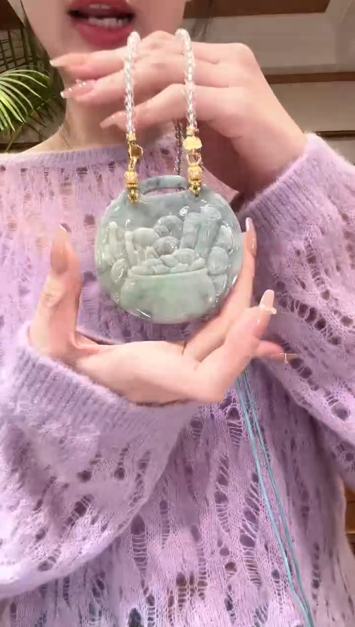 【闪购商品】翡翠颈饰未镶嵌国风