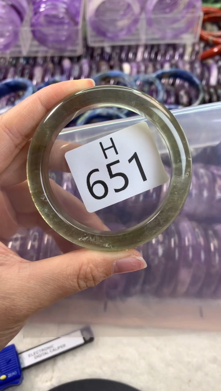 【闪购商品】水晶水晶手镯H未镶嵌651-55