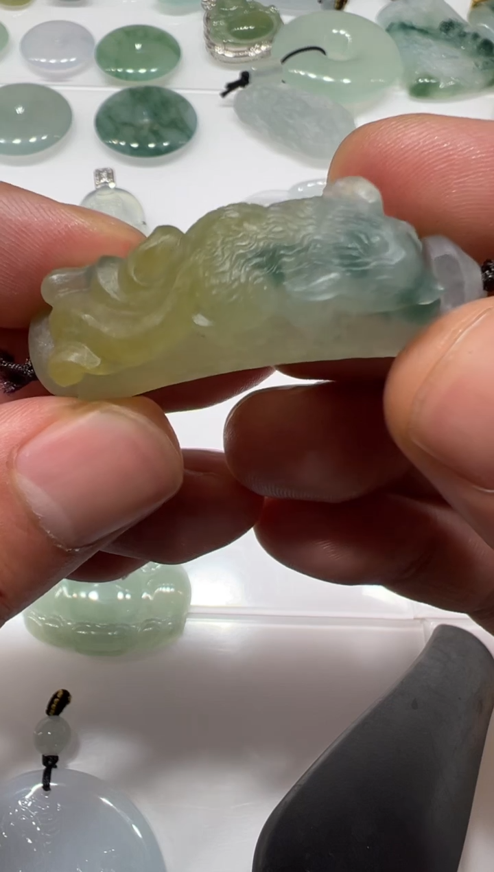 【闪购商品】定制翡翠未镶嵌手牌