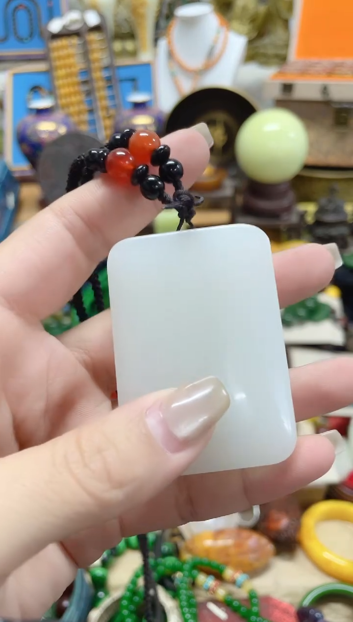 【闪购商品】和田玉（白玉）颈饰未镶嵌主播推荐主播推荐