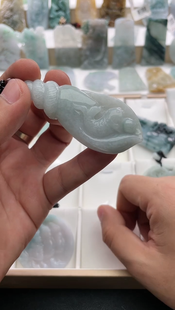 【闪购商品】翡翠颈饰未镶嵌..../1/16/219