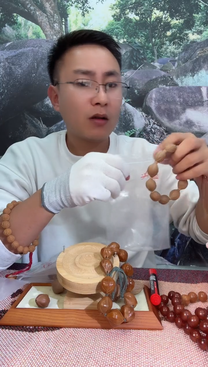 【闪购商品】橄榄核手串17+25精头梅林铁核原生态素串258