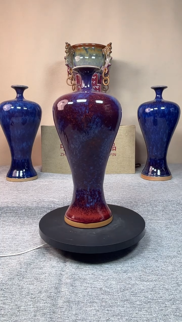 摆件神垕钧瓷收藏工艺品