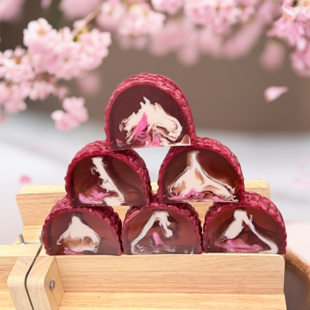 超高油脂蔓越莓巧克力焕肤精油皂欧洲皂洁面沐浴伴手精油香皂