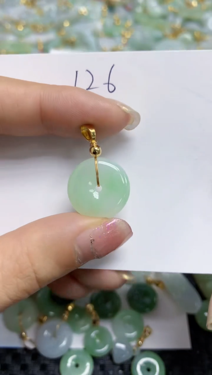 【闪购商品】翡翠颈饰合金   天然A货翡翠