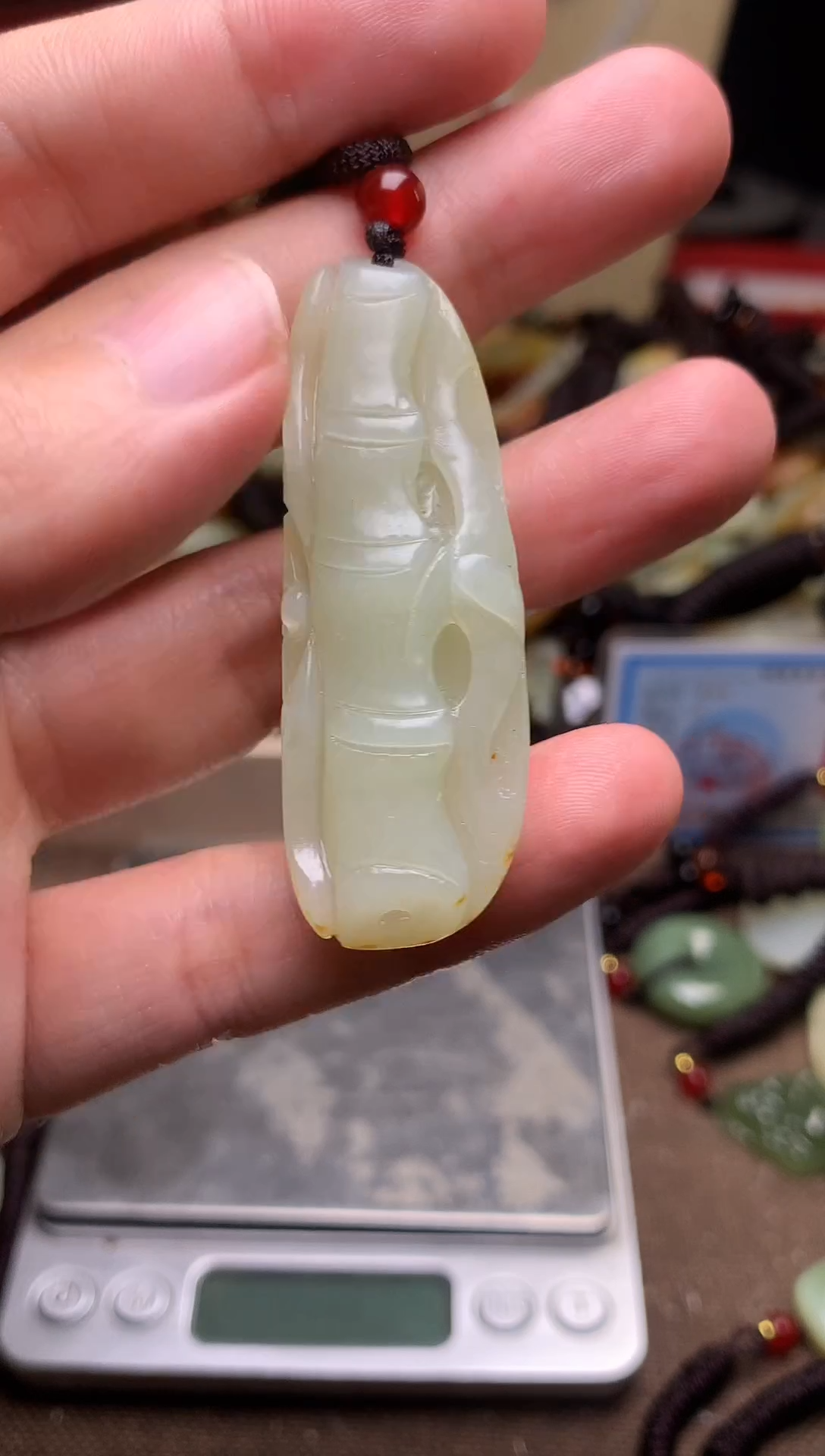 颈饰未镶嵌和田玉新疆料青海料清水和田玉吊坠