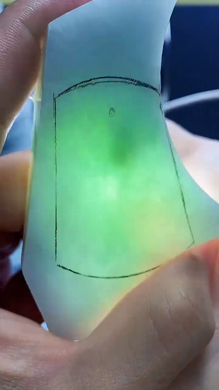 裸石翡翠缅甸天然A货翡翠0008