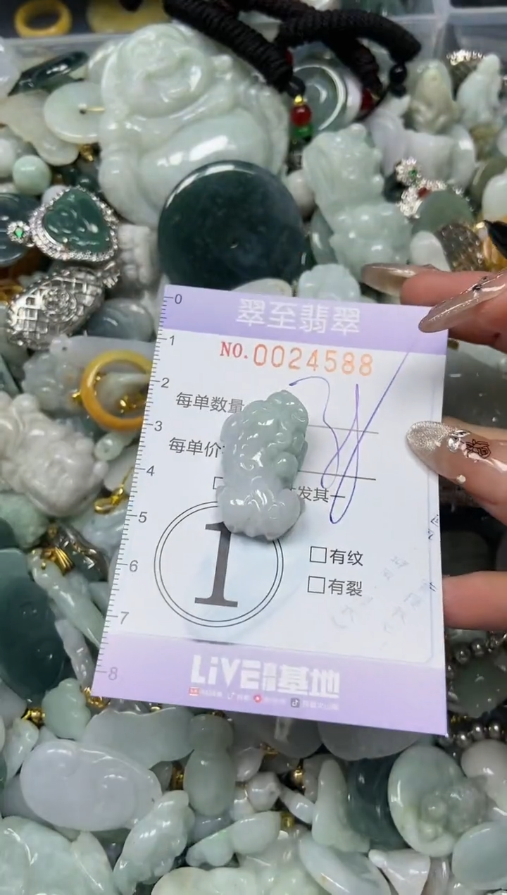 【闪购商品】翡翠颈饰未镶嵌闪购0024588