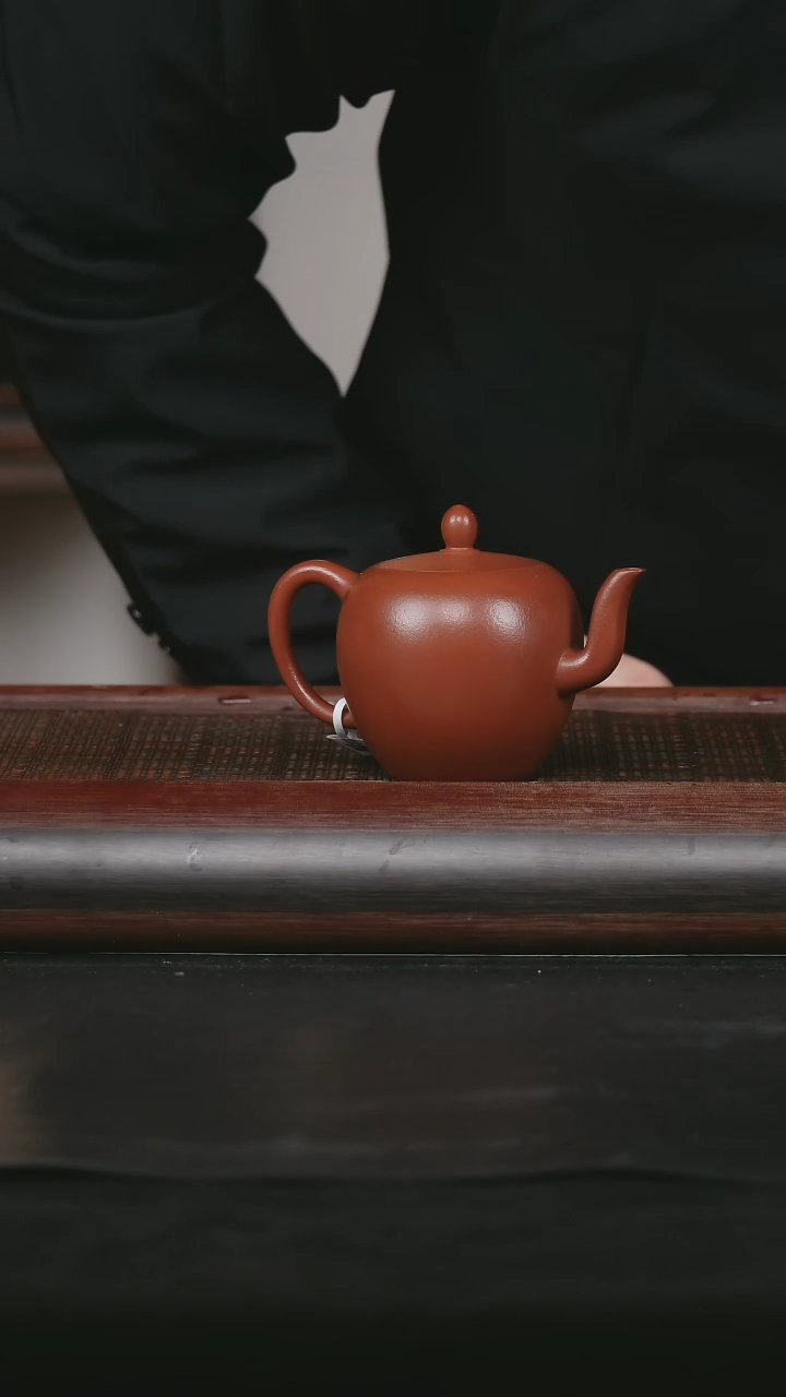 【闪购商品】紫砂茶壶38 原矿紫砂壶 美人肩 朱泥