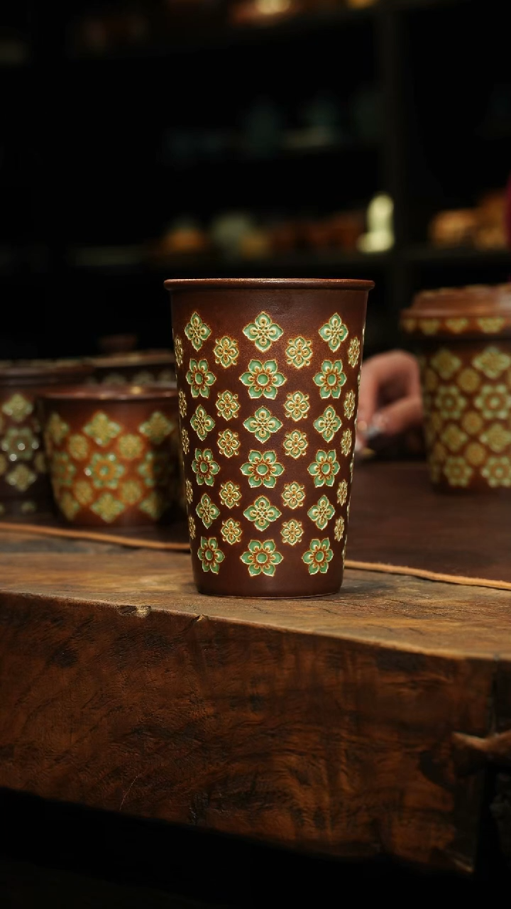 【闪购商品】瓷片李斌 宝相系列 可乐杯