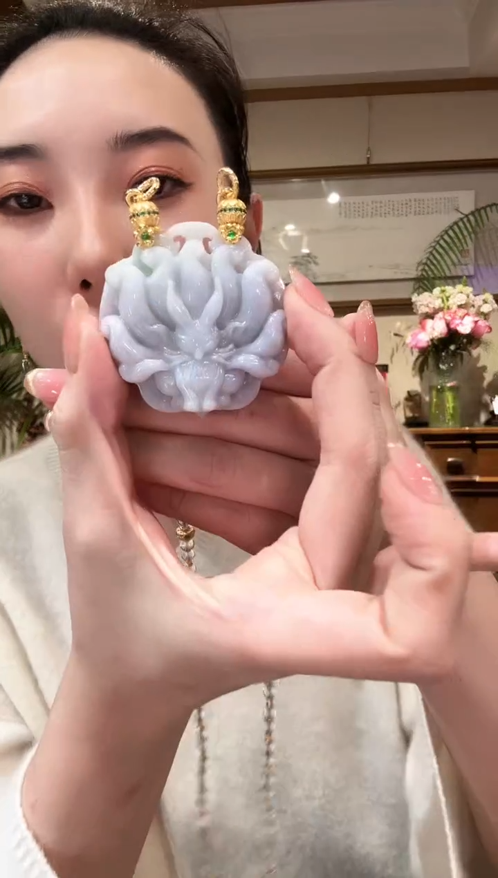 【闪购商品】翡翠颈饰未镶嵌国风