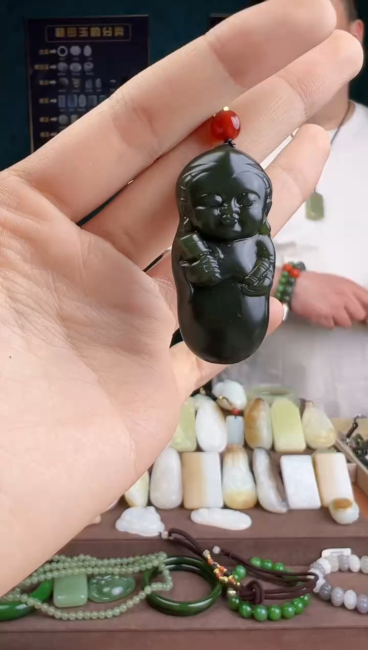 【闪购商品】和田玉颈饰未镶嵌ZZ 拍一发一 多样性发货