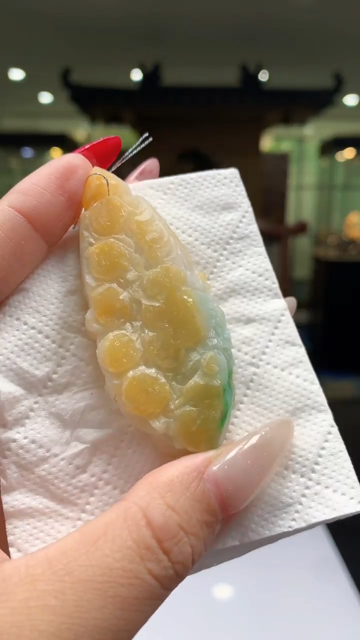 【闪购商品】定制翡翠未镶嵌1019xlj-毛货翡翠15