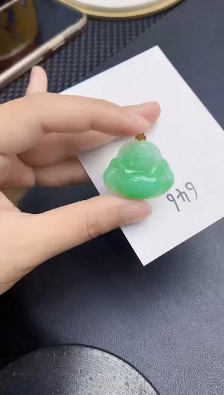 【闪购商品】翡翠颈饰18K金镶嵌000000000
