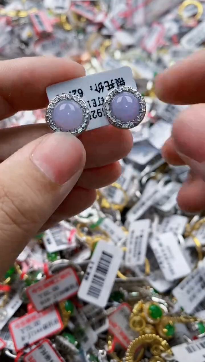 翡翠银S925镶嵌戒指222222---9