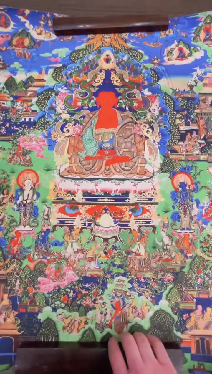 卷轴画唐卡16048