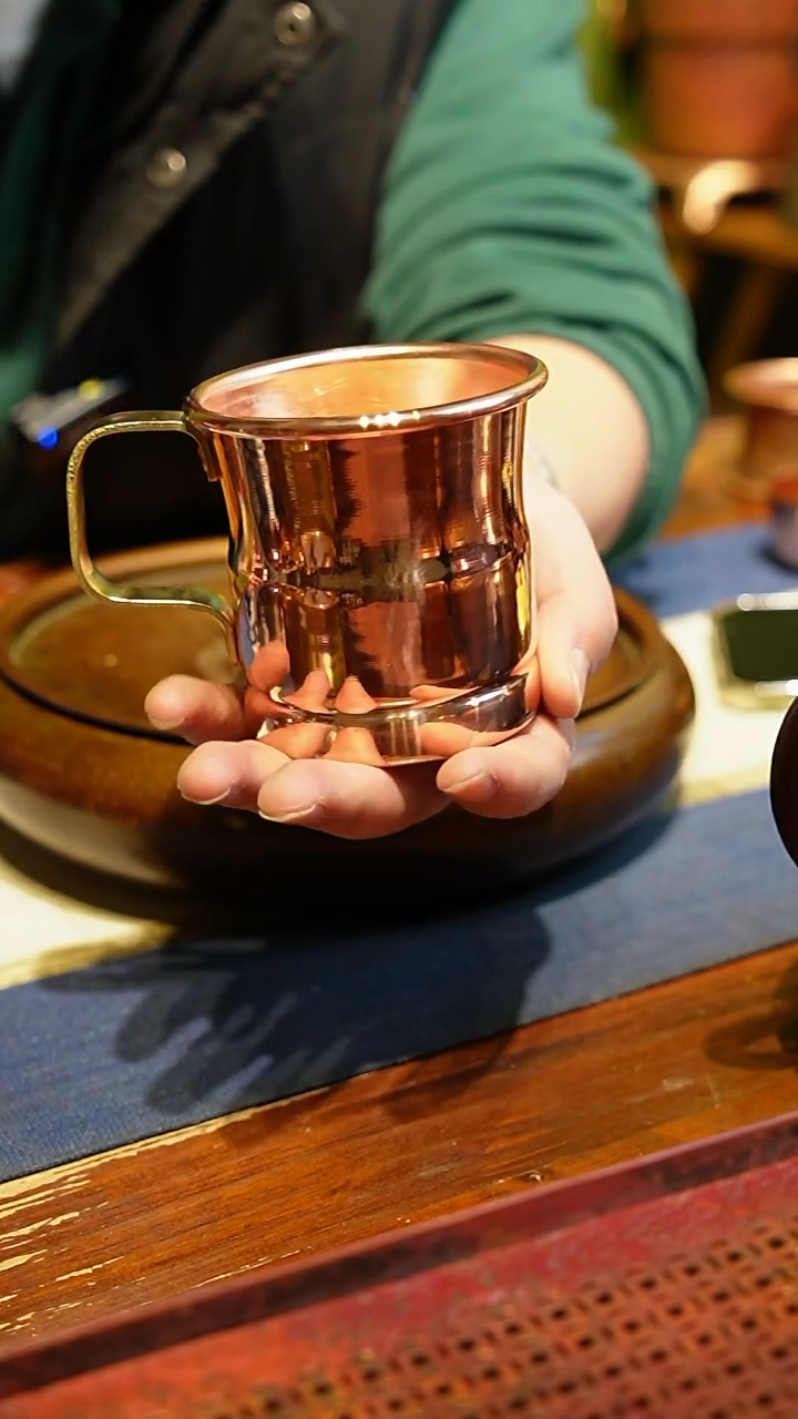 【闪购商品】纯紫铜280cc小号鸡尾酒杯