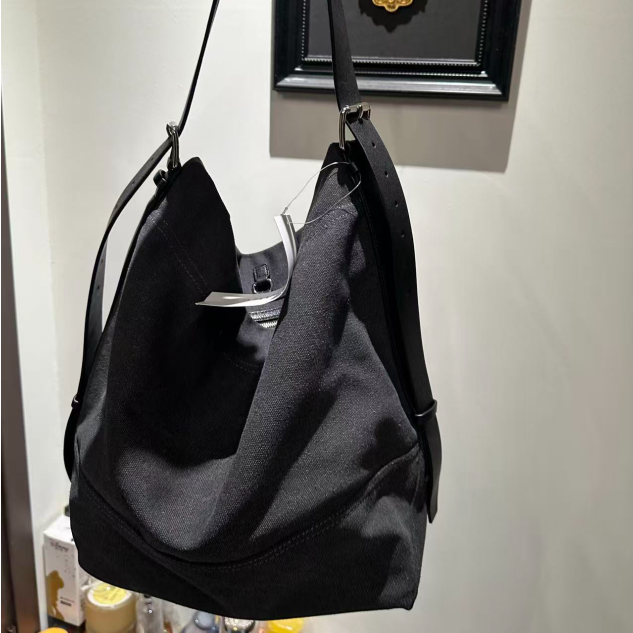 黑色单肩包 女款