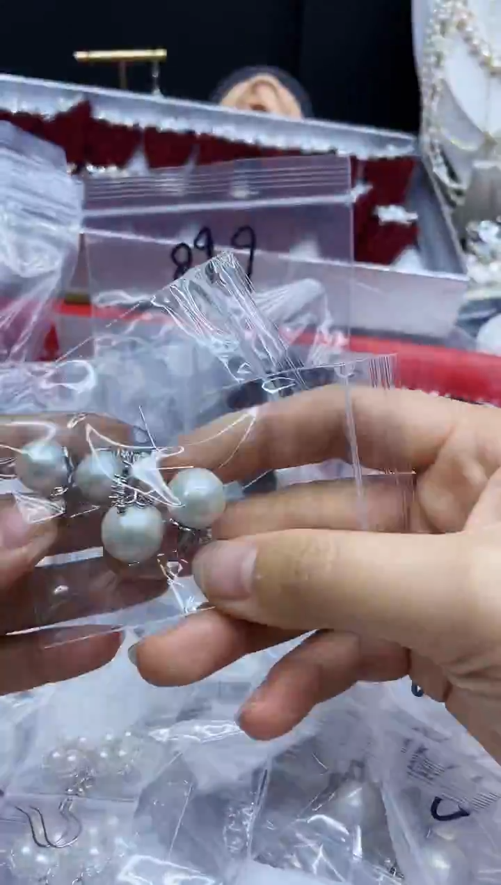 未镶嵌耳饰淡水珍珠耳钉多样性发其一