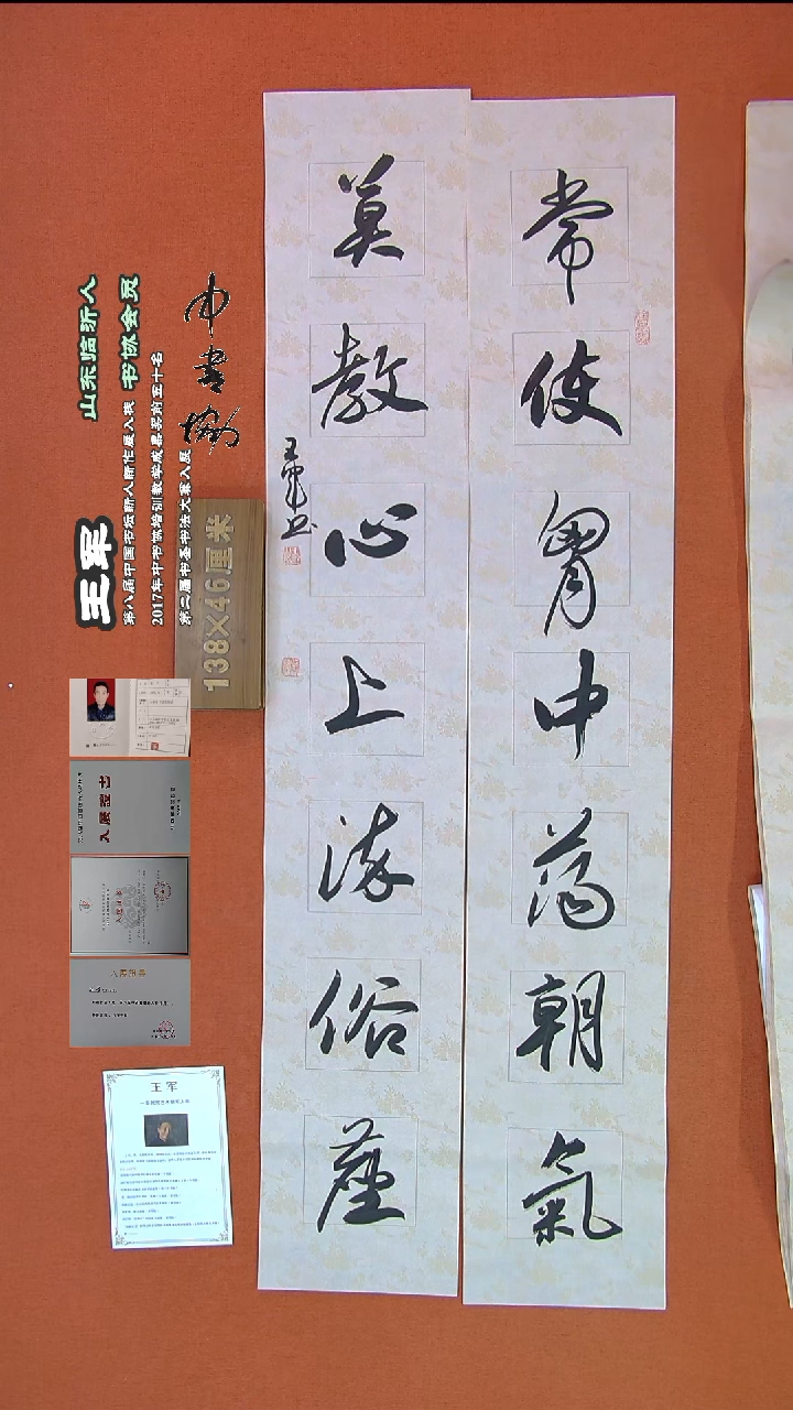 【闪购商品】书法131王军书法作品