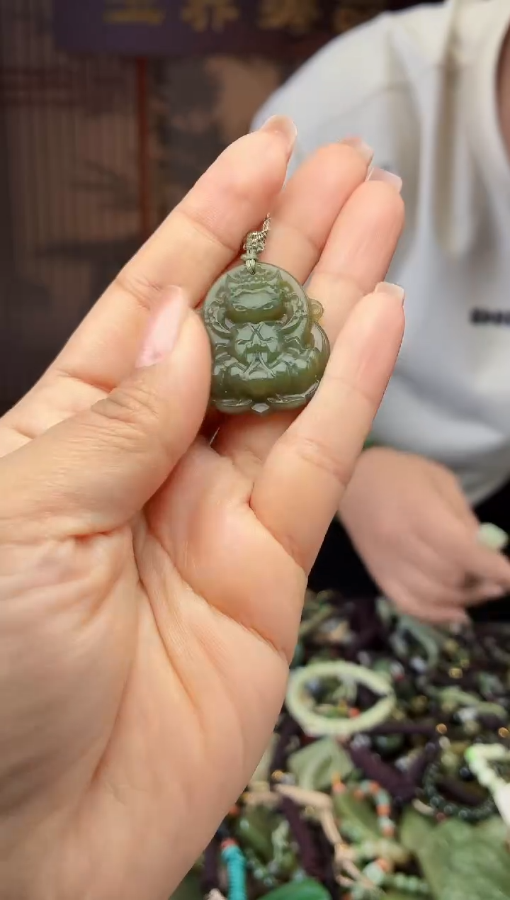 颈饰未镶嵌和田玉多样性发货拍一发一