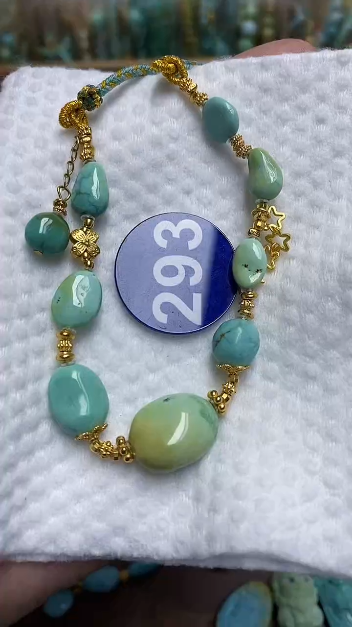 【闪购商品】绿松石项链银S925镶嵌293