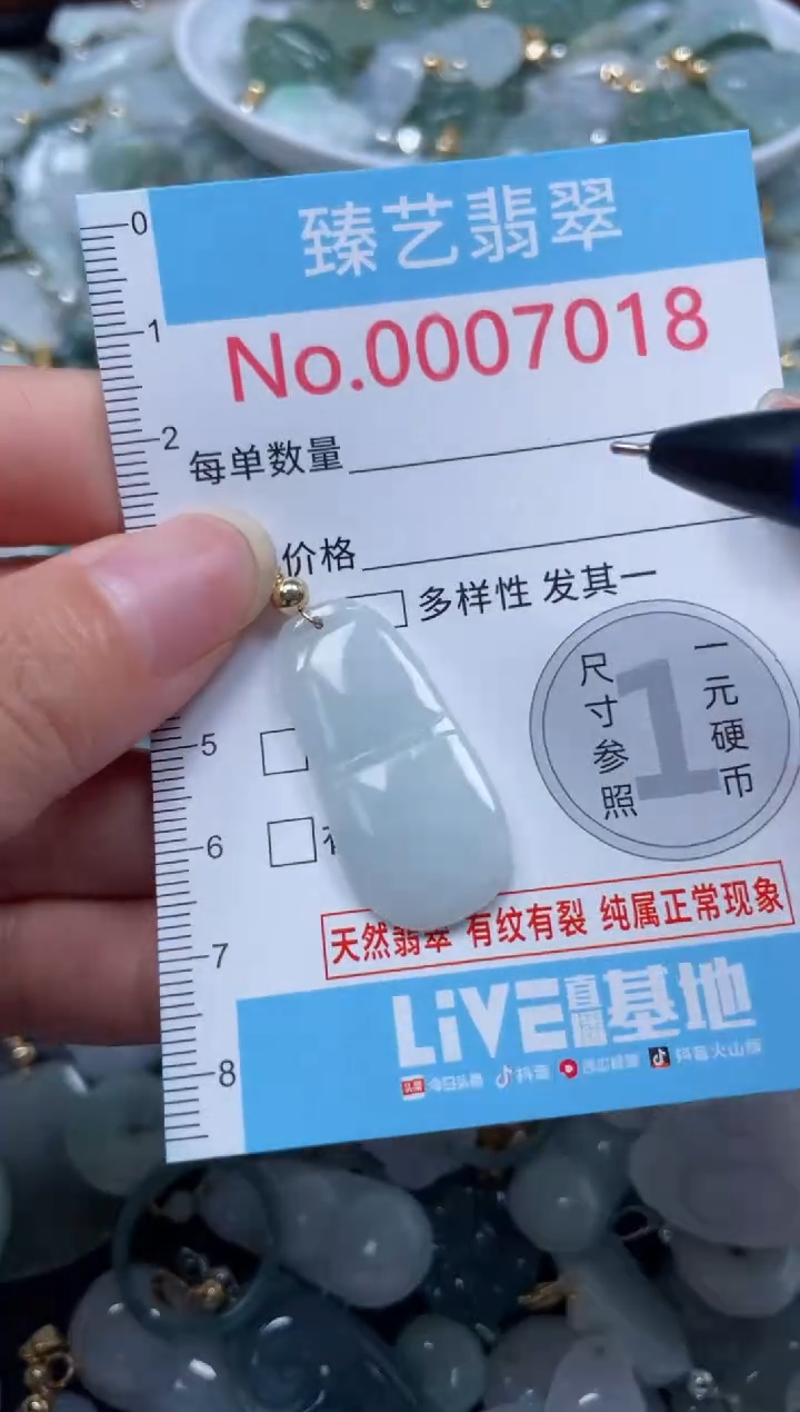 颈饰未镶嵌翡翠7018