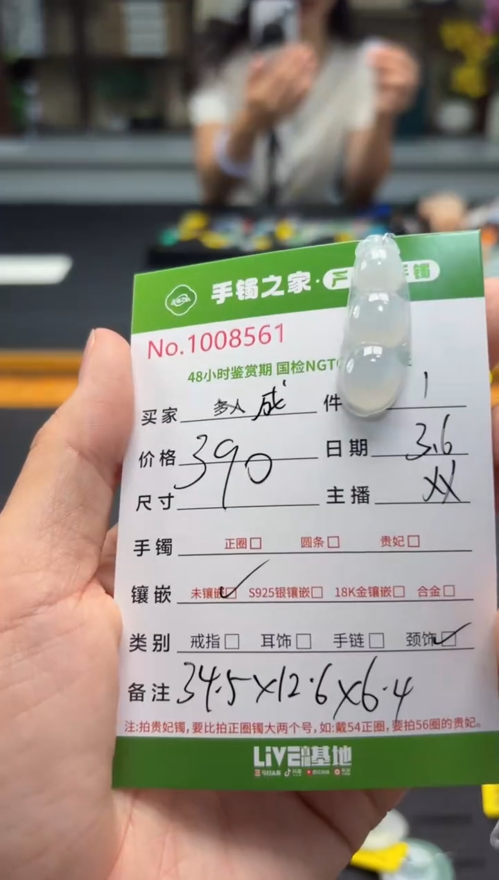 【闪购商品】翡翠颈饰未镶嵌翡翠