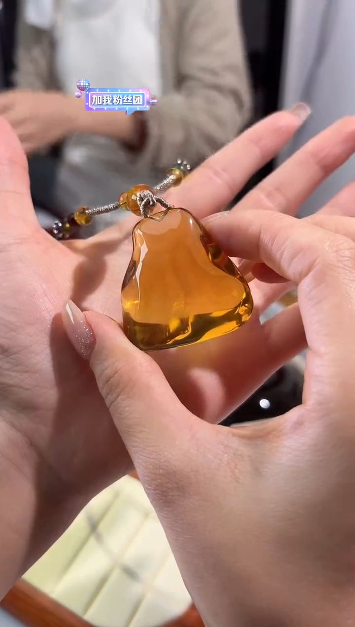琥珀颈饰未镶嵌0987092