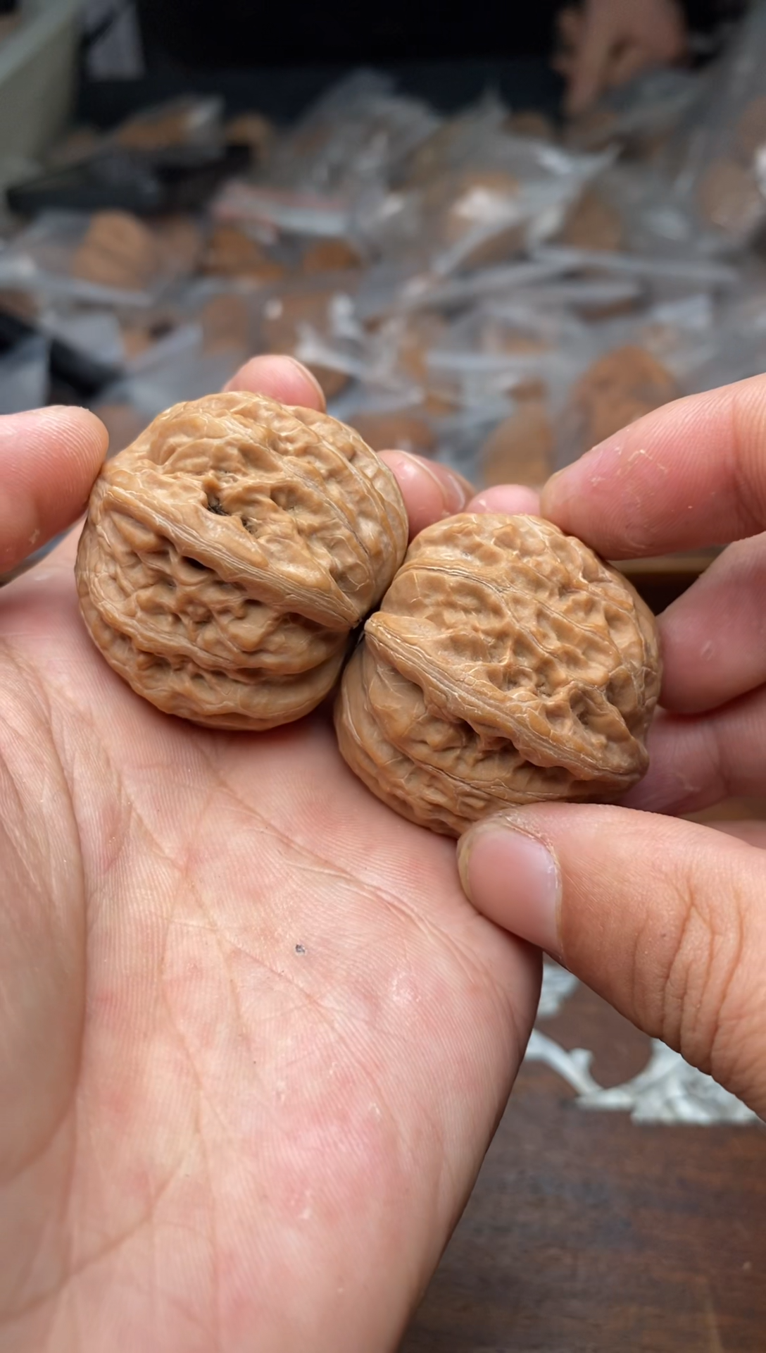 【闪购商品】文玩核桃把件A332号38尺铁锤