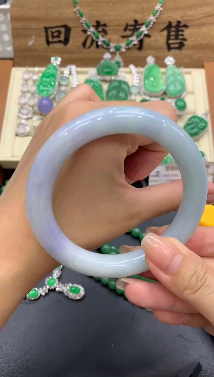 【闪购商品】翡翠手镯未镶嵌356-中国好珍宝