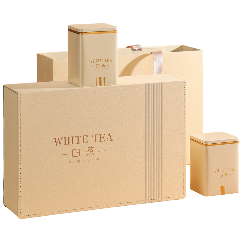 2025新茶宋品白茶雨前特级安吉特产绿茶茶叶礼盒装过年送礼200克