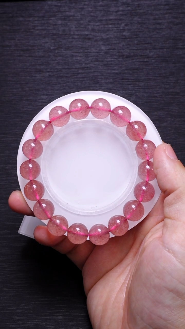 【闪购商品】水晶单圈未镶嵌Q013草莓晶单圈11mm