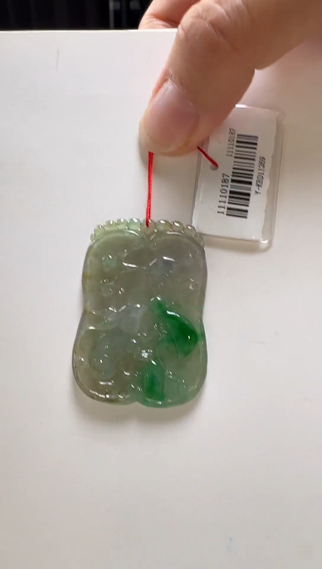 颈饰未镶嵌翡翠翡翠挂件